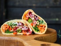 Povrtna tortilja s krem sirom