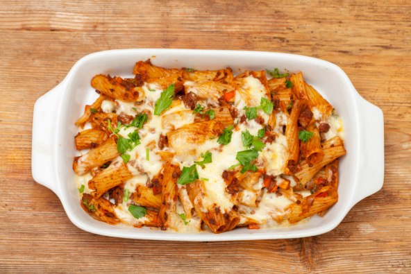 Recept za zapečenu tjesteninu sa sirom i rajčicom