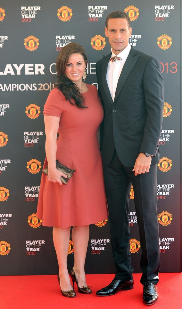 Rio Ferdinand i Rebecca Ferdinand