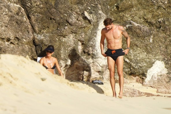 Izabel Goulart i Kevin Trapp na St Bartsu
