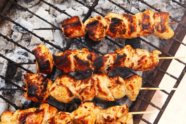 Najsočniji pileći ražnjići s roštilja