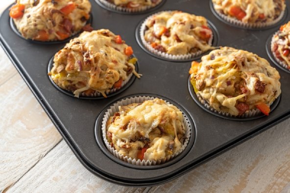 Brz recept za pizza muffine