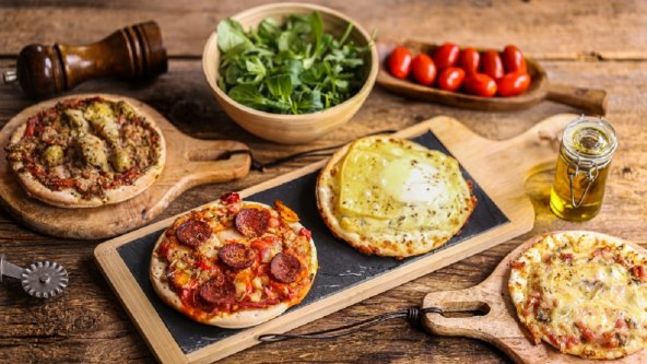 3 pizze po receptu talijanskih baka