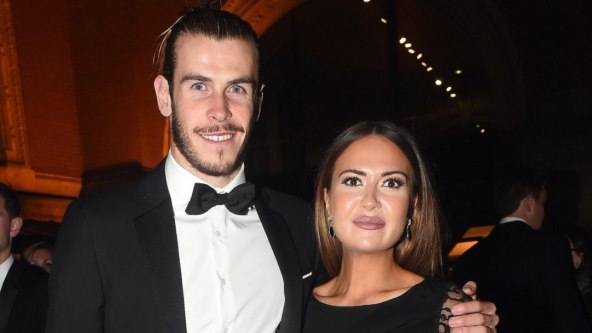 Gareth Bale i Emma Rhys-Jones