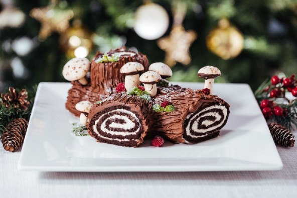 Recept za božicno-novogodišnji panj