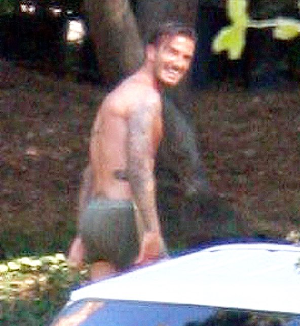 David Beckham u donjem rublju kao turistička atrakcija