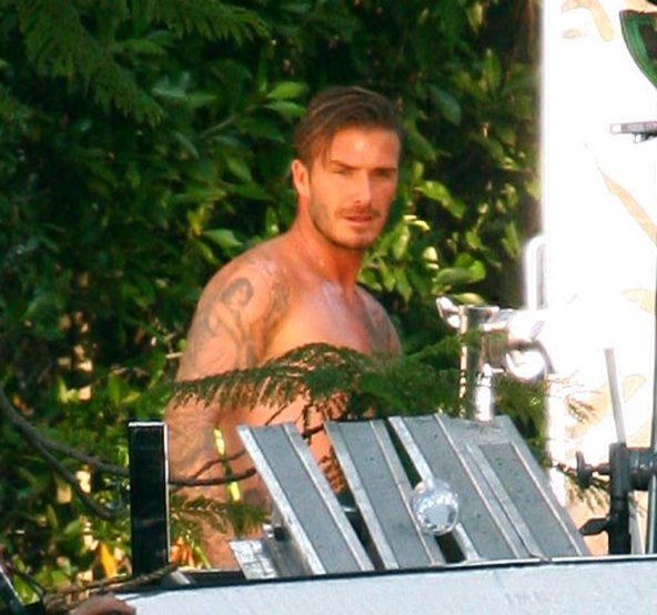 David Beckham u donjem rublju kao turistička atrakcija