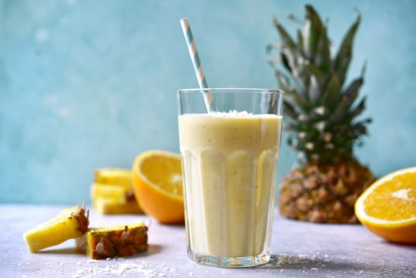 Piña colada smoothie