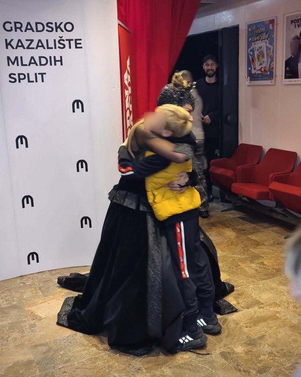 Ana Gruica Uglešić sa sinom