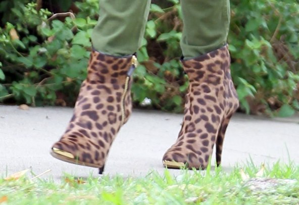 Katherine Heigl obožava čizmice na leopard uzorak 