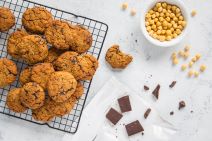 Keksi od slanutka s čokoladom