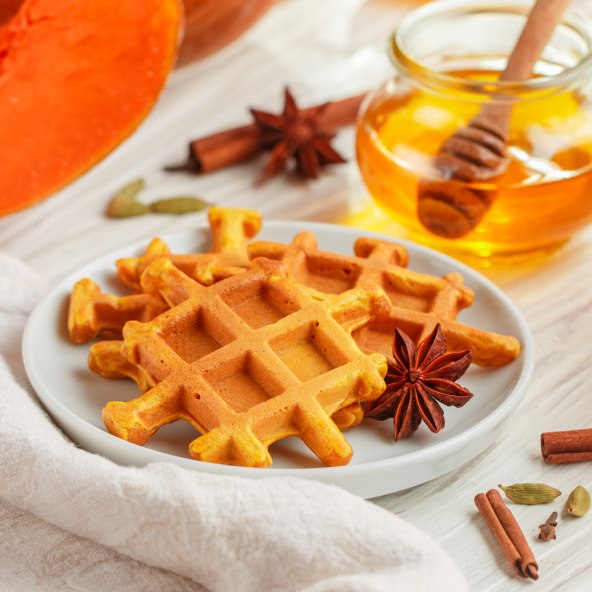 Vafli s pireom od bundeve