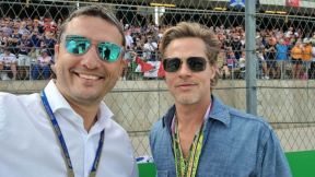 Davorin Štetner i Brad Pitt
