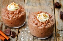 Riža na mlijeku s kakaom