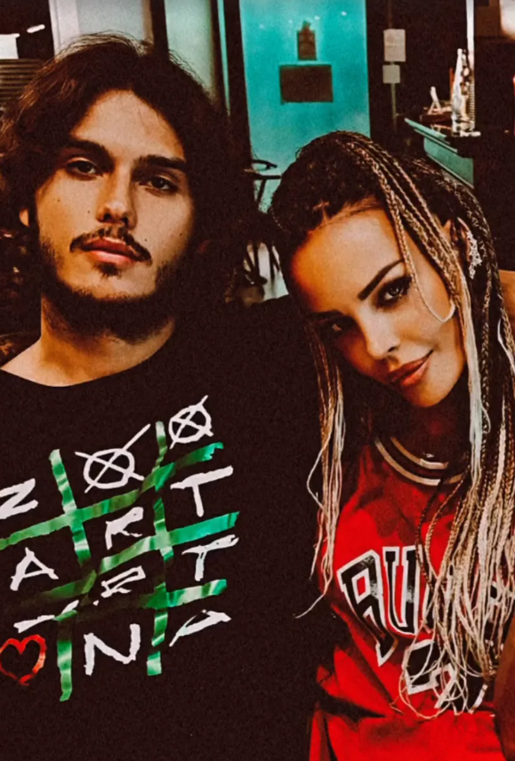 Nina Morić i njen sin Carlos Maria Corona