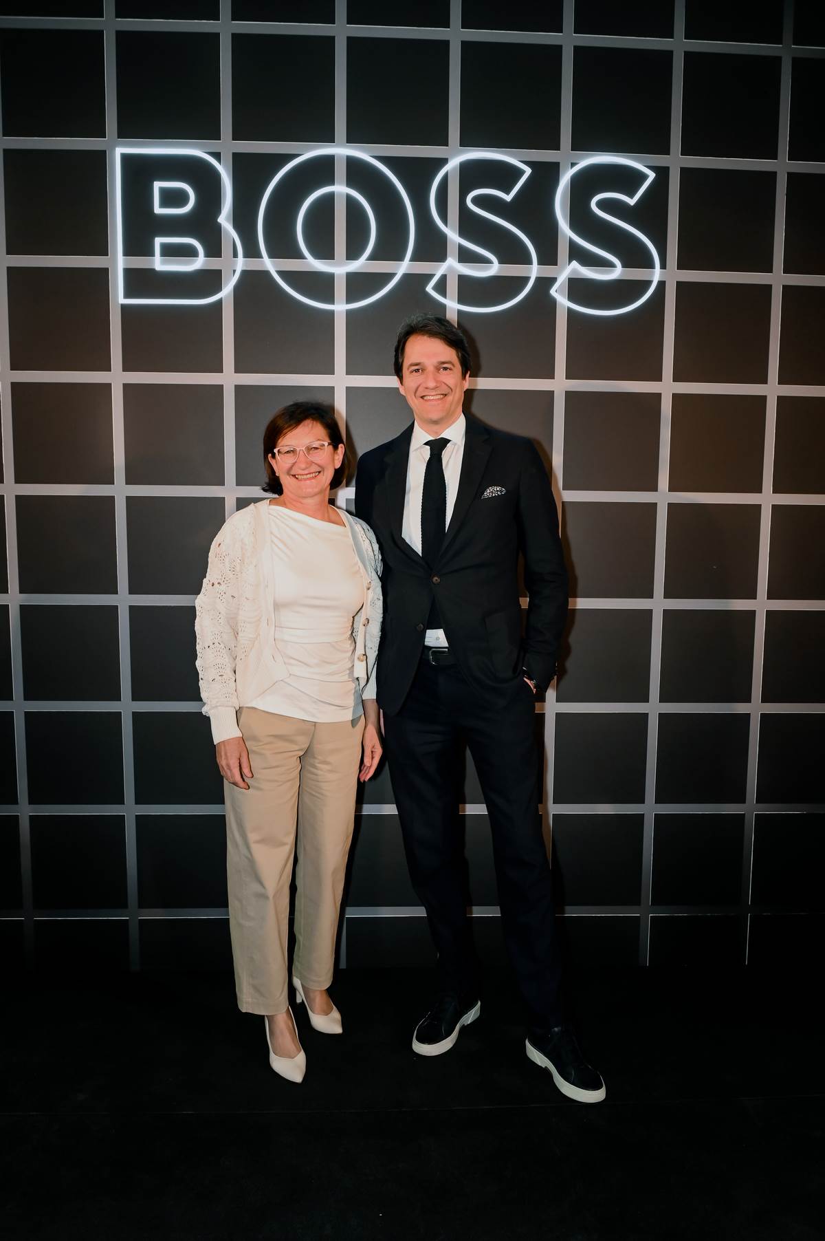 Jožica Brcar, generalna direktorica tvrtke Magistrat International d.o.o. i Alessandro Giardino, direktor prodaje Boss & Hugo za Istočnu Europu.jpg