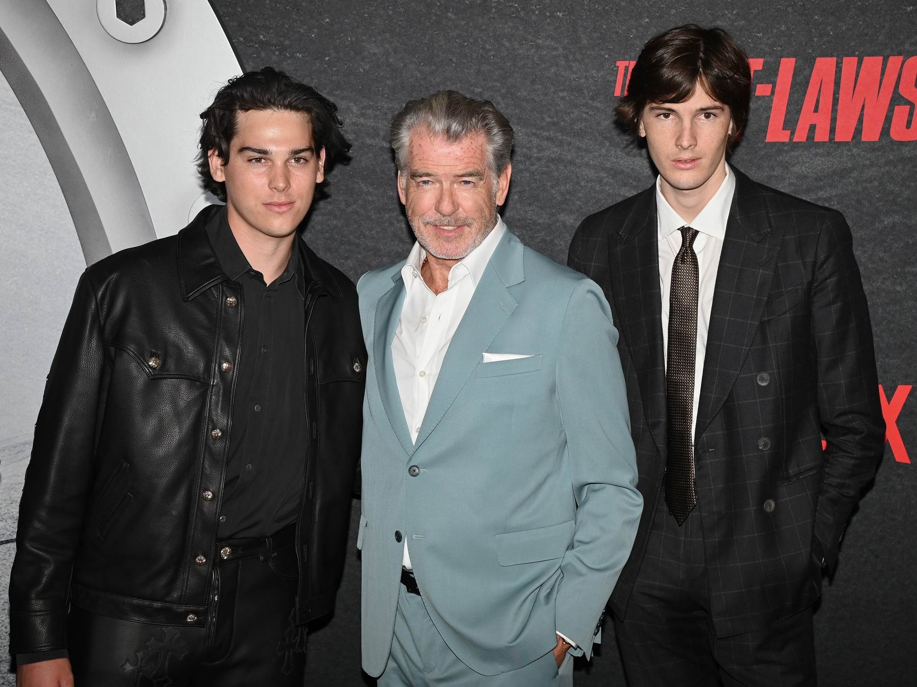Paris Brosnan, Pierce Brosnan, Dylan Brosnan