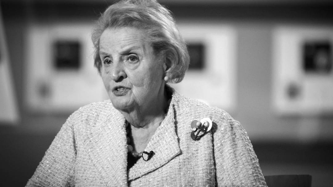 Preminula Madeleine Albright Story