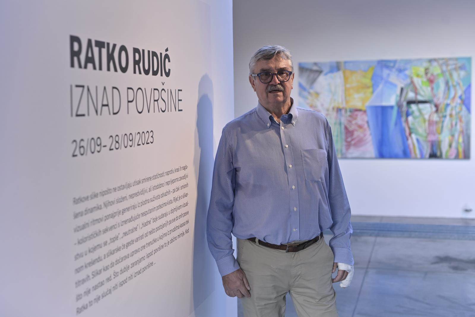 Ratko Rudic održao prvu izložbu slika | Story