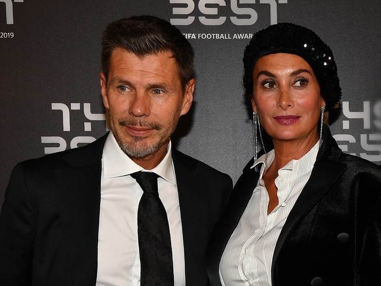 Leonarda Boban i Zvonimir Boban na vjenčanju Gigija Buffona