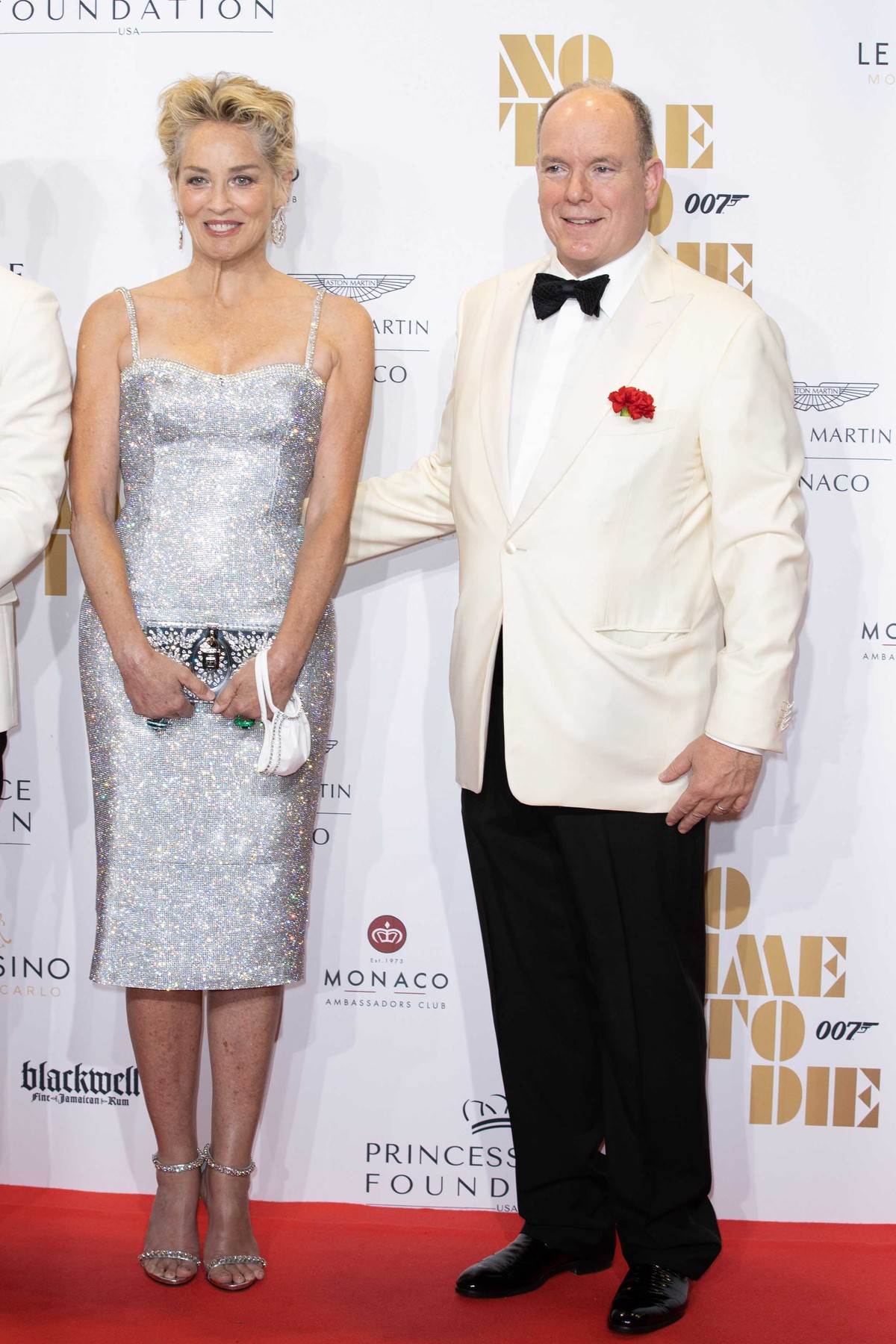 Sharon Stone i princ Albert II.