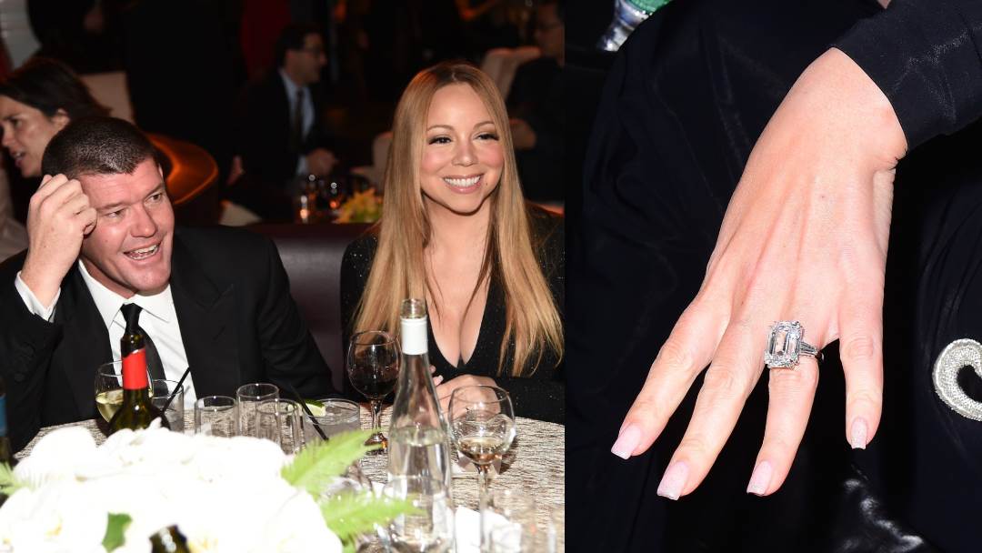 Mariah Carey i James Packer raskinuli su zaruke u listopadu 2016. i ona je zadržala prsten