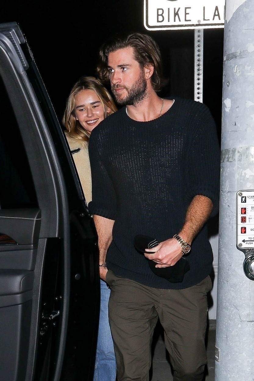Liam Hemsworth i djevojka Gabriella Brooks zajedno na večeri