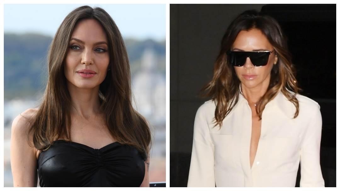 Angelina Jolie i Victoria Beckham