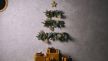 Božićno drvce na zidu