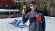 Vedran Ćorluka uživa na skijanju