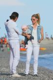 Michelle Hunziker i Tomaso Trussardi