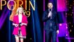 Iva Šulentić i Ivan Vukušić  na dodjeli Porina