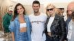 Novak Djokovic, Izabel Goulart i Stella Maxwell zajedno su bili na teniskom terenu