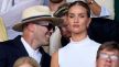 Jason Statham i Rosie Huntington-Whitley na Wimbledonu