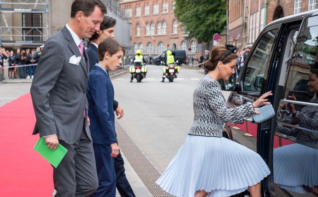 Danski princ Joachim s obitelji