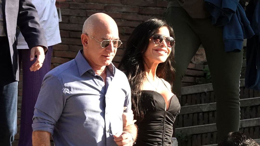 Jeff Bezos i Lauren Sanchez u Italiji