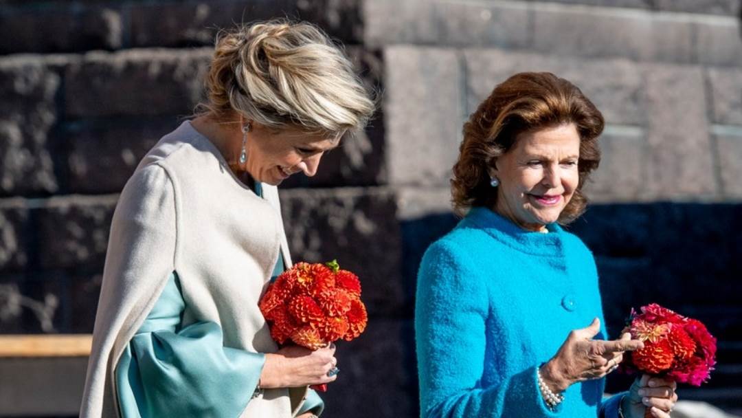 Nizozemska kraljica Maxima i švedska kraljica Silvia su se susrele u Stockholmu