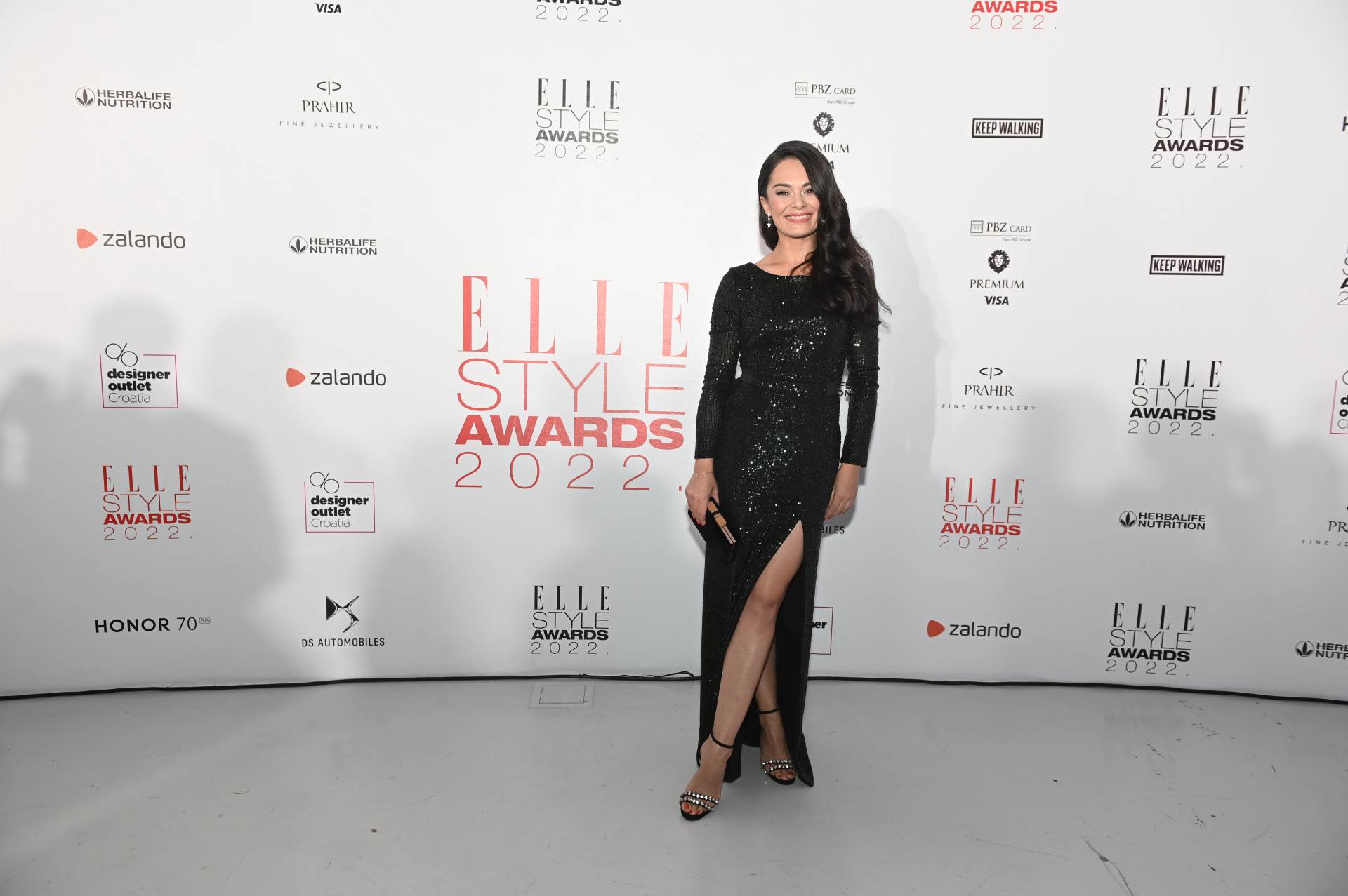 Jelena Perić na Elle Style Awardsu