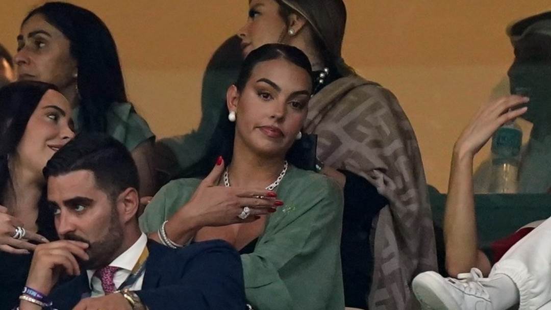 Georgina Rodriguez na utakmici Portugal-Švicarska