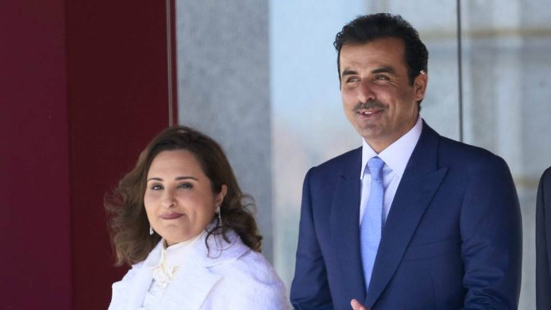 Emir Katra sa suprugom u posjetu Španjolskoj
