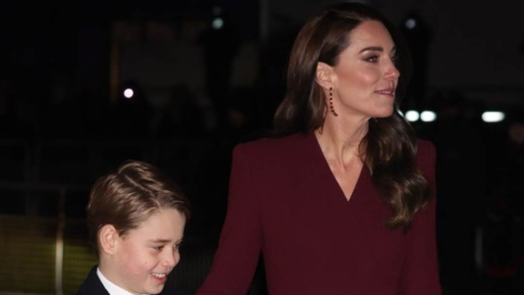 Kate Middleton i princ George na božićnom koncertu