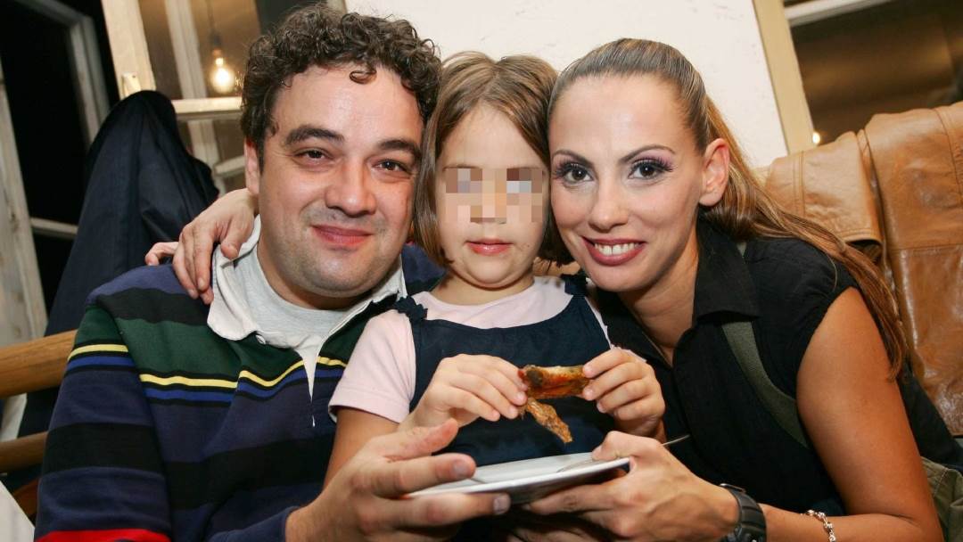 Tina Vrtar-Stipić sa suprugom Tvrtkom i kćeri Tenom