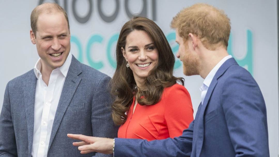 Kate Middleton, princ Harry i princ William