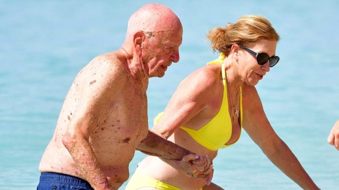 Rupert Murdoch i Ann-Lesley Smith na Barbadosu