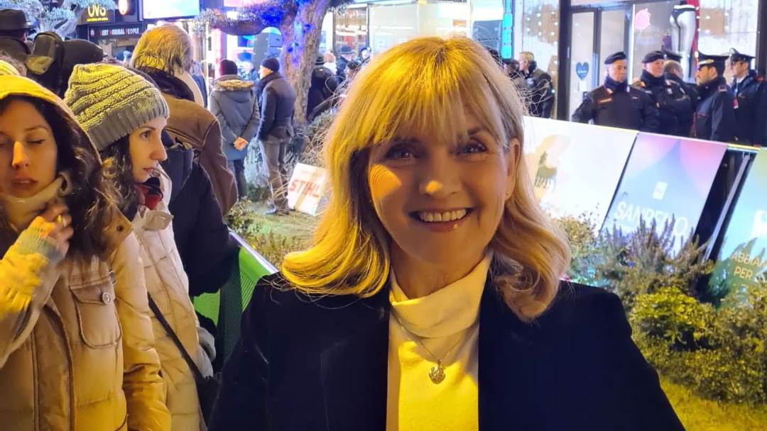 Sanja Doležal posjetila Sanremo festival 2023. godine
