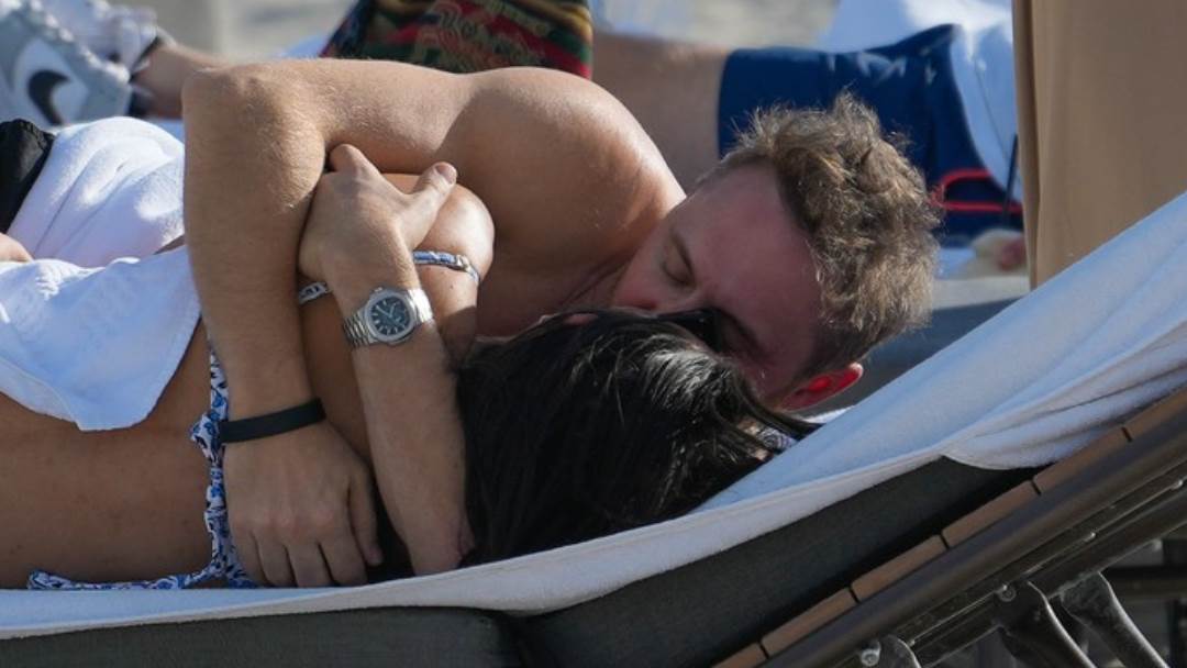 David Guetta i Jessica Ledon na plaži u Miamiju
