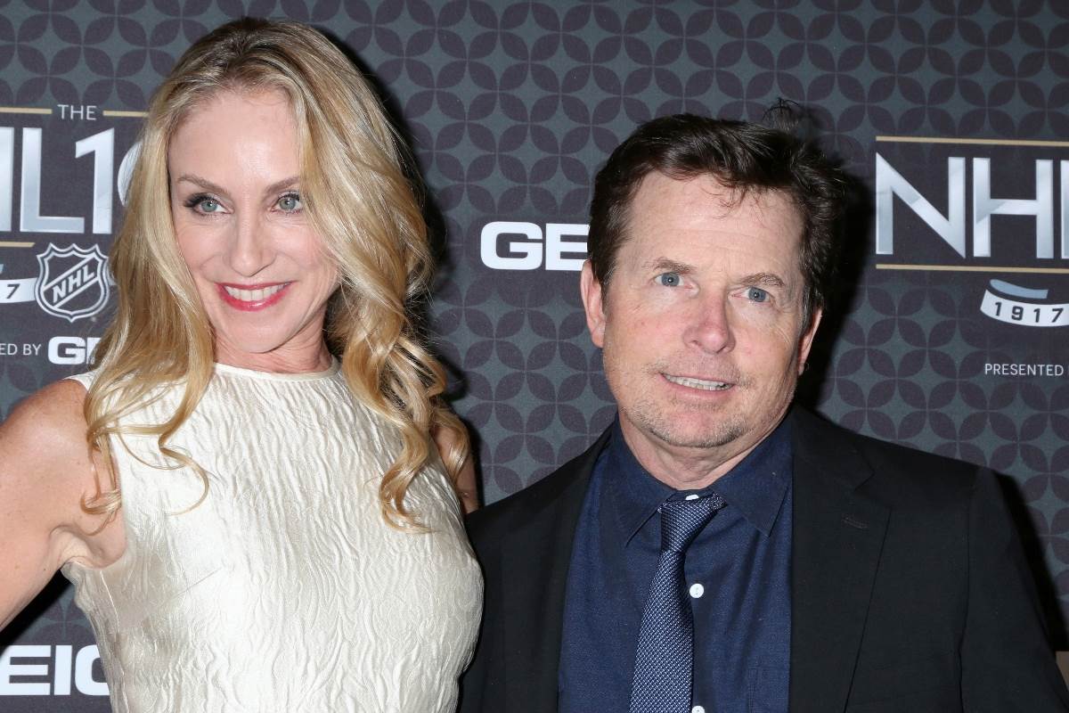 Michael J. Fox sa suprugom
