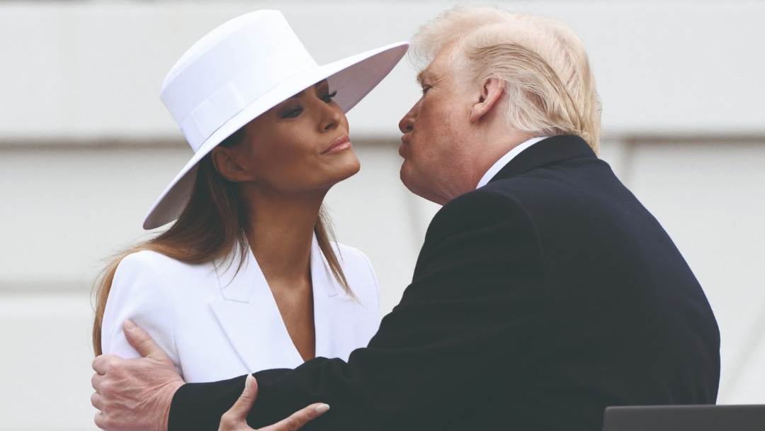 Melania Trump sa suprugom Donaldom
