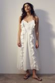 Linen-blend frill-trimmed dress/ H&M/49,99 €