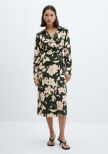 Linen floral print dress/MANGO/ 49,99 EUR